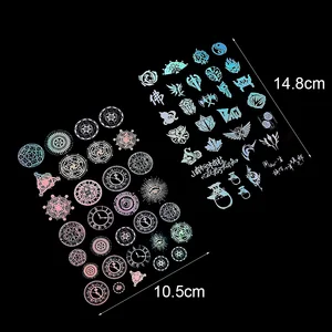 1 шт. Волшебный Массив Луна цветной прозрачный материал с использованием эпоксидной формы фотоинструмент для изготовления ювелирных изделий DIY