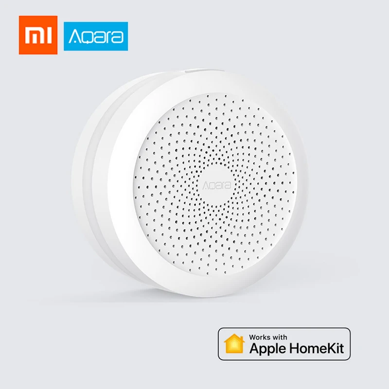 Xiaomi Aqara Hub Gateway с RGB Led Ночной светильник умный рабочий с Apple Homekit Aqara APP Hub International Edition пульт дистанционного управления