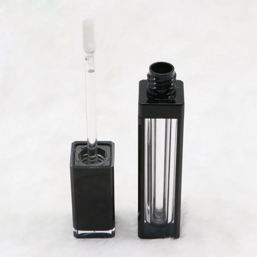 10 шт. 4 мл новая пустая трубка для блеска губ с прозрачным световым светом бутылка