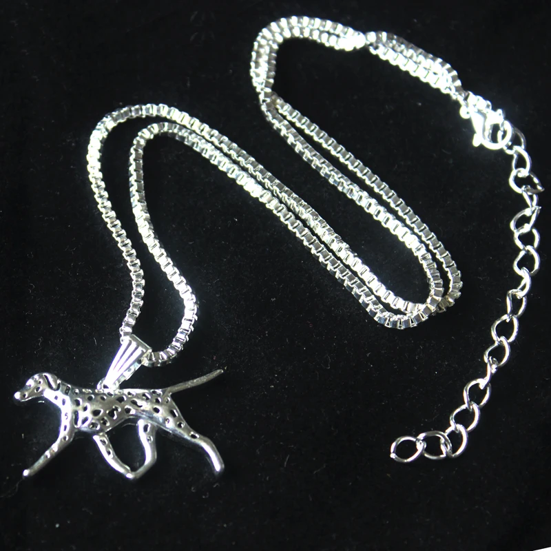 Подвеска Далматинец ожерелье цветной кулон для собаки женское колье новый