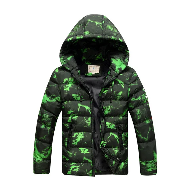 

8-17 years Children Outerwear Warm Coat Sporty Kids Clothes Windproof Thicken Boys Girls Cotton-padded Jackets Autumn and Winter