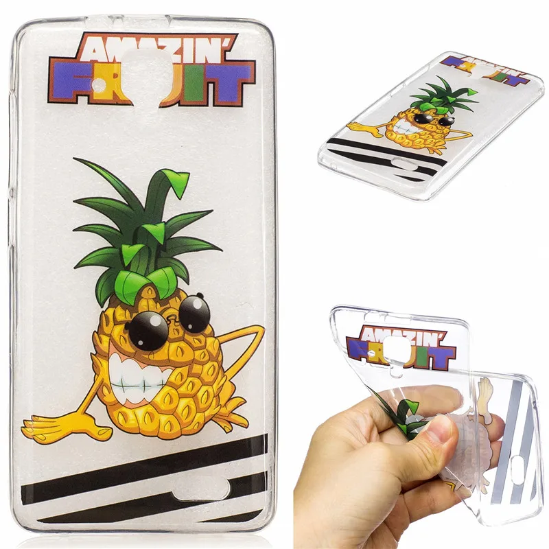 New luxury Silicon lucent Case for Lenovo A536 A2010 S850 case cover ultra soft TPU cute cartoon cat Cover funda |