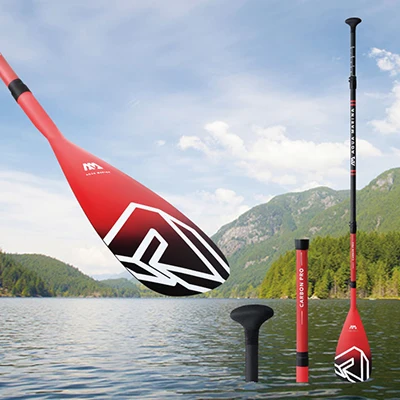 Надувная доска для серфинга Aqua Marina Thrive Echo 10'" B, складная надувная доска для серфинга, доска для Каяка, весло для серфинга, Прямая поставка - Цвет: only carbon paddle