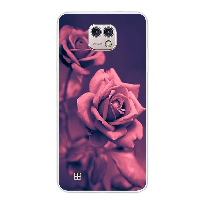 Роскошный чехол для LG X Cam чехлы задней панели с изображением волка K580 K580DS мягкие