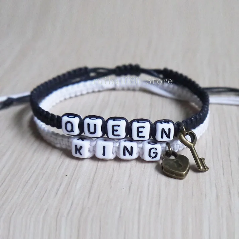 King Queen любит браслеты подходящие его собственный браслет стандартные подарок для