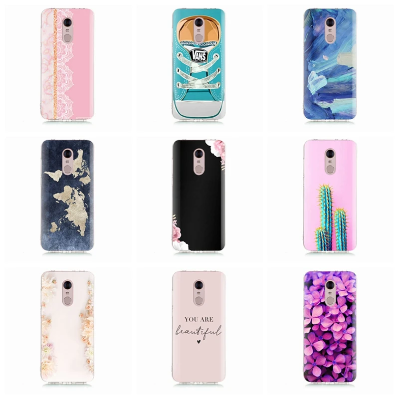 Чехол с рисунком для телефона Xiaomi Redmi 4X Note 3 Mi A1 4 Pro 4A 5 6 6pro 5A 6A мягкий чехол из ТПУ