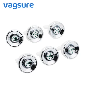 6pcslot spray nozzle hydraulic acupuncture massage water saving shower head jets shower cabin room accessories bathroom free global shipping