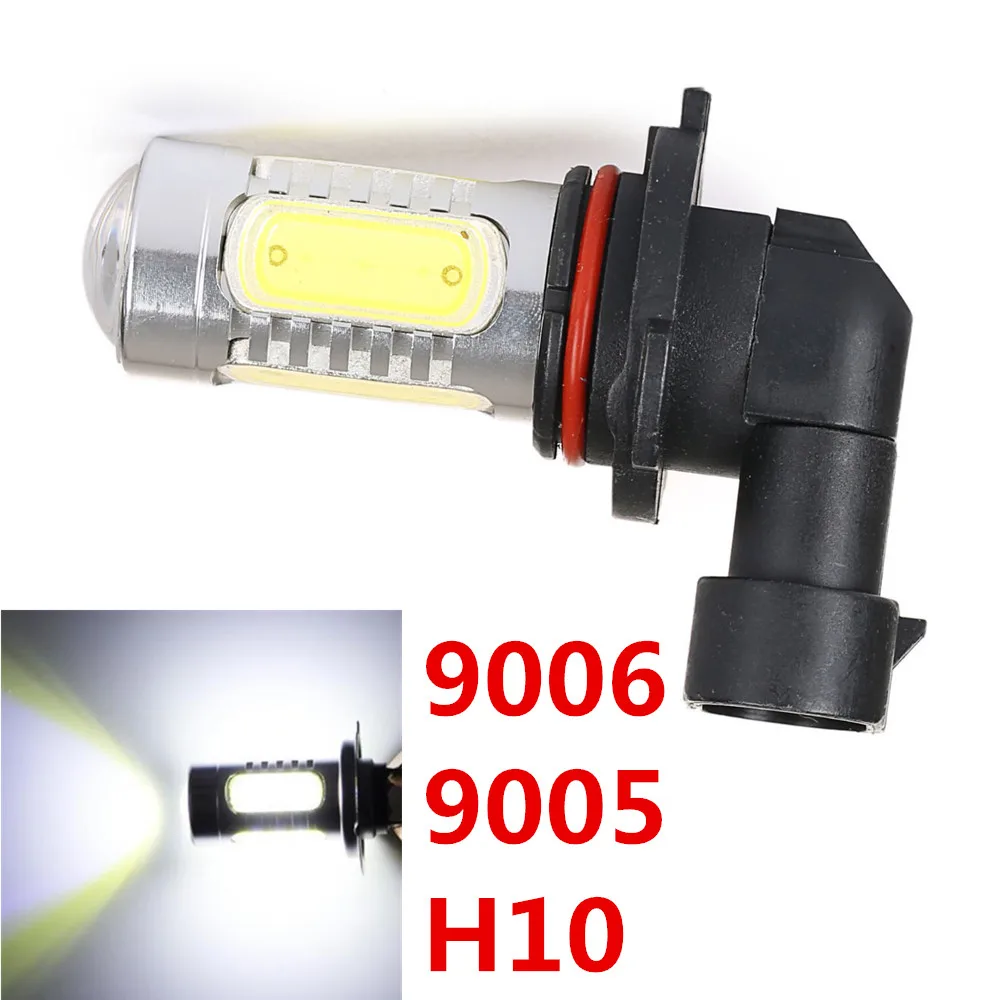 1 шт. мощные белые светодиодные лампы 7 5 Вт 9006 HB4 9005 HB3 P20D H10 9145 PY20D COB|9006 hb4|led bulb carbulbs car