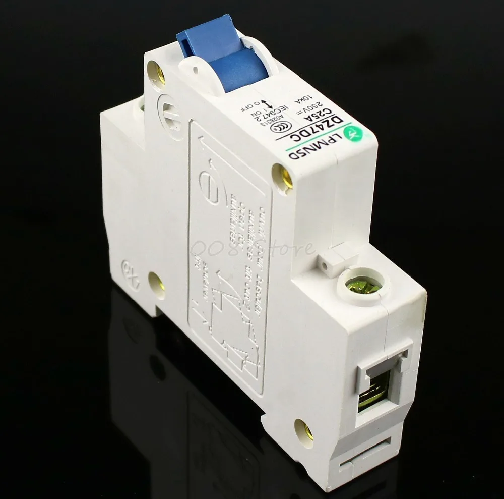 DZ47 DC 1P 25A 250V Solar energy Air breaker MCB Electric swich Antiflame | Обустройство дома