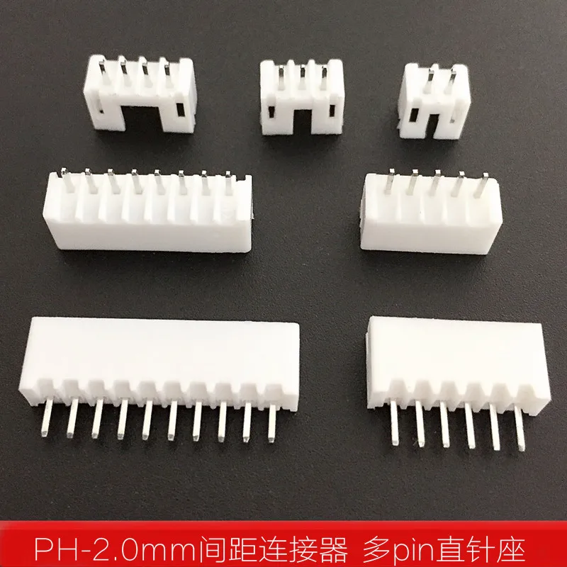 

100 PCS Directly Needle PH 2.0 MM Spacing Connect Plug-in Unit Connector