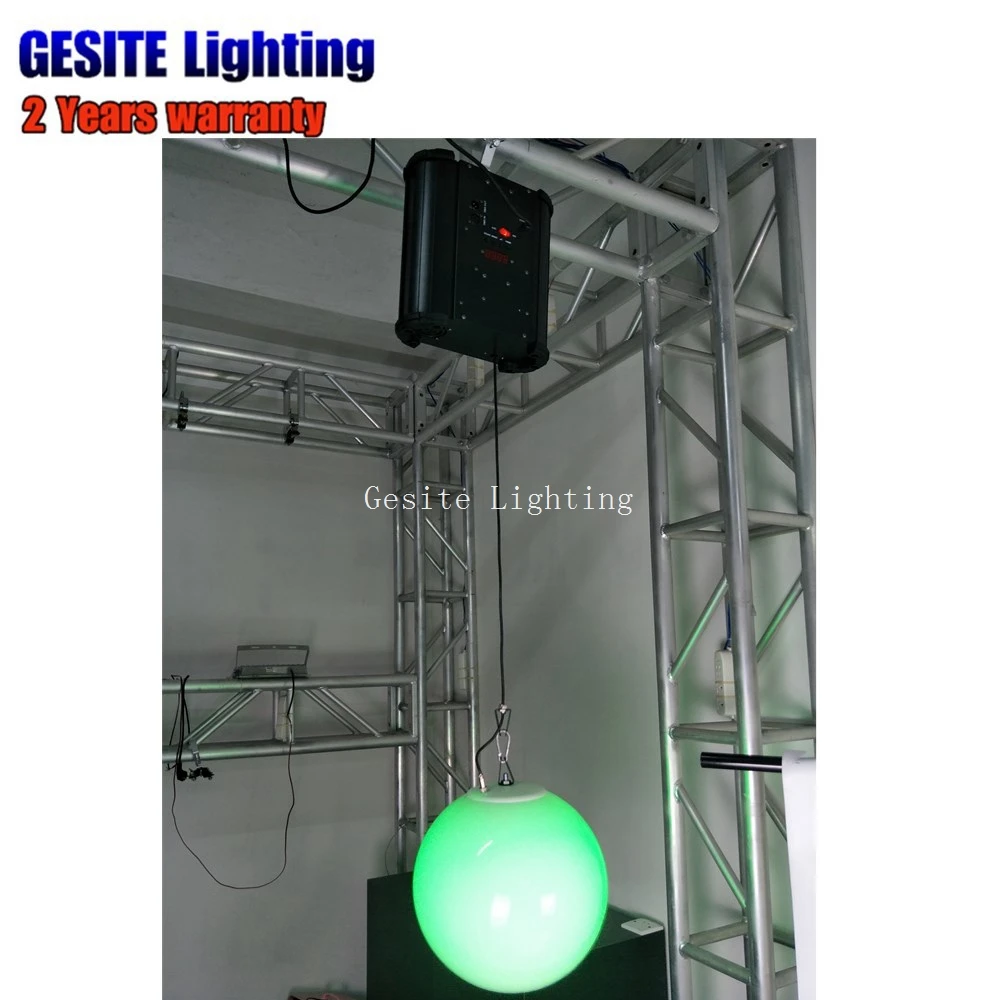 Полноцветный RGB светодиодный подъемный шарик DMX512 контроль сцены цветной