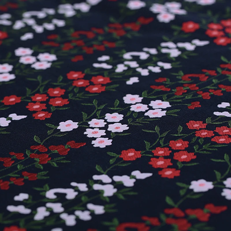 

Dyed jacquard brocade fabric polyester cotton cloth jacquard fabric dress fashion polyester fabric wholesale jacquard cloth