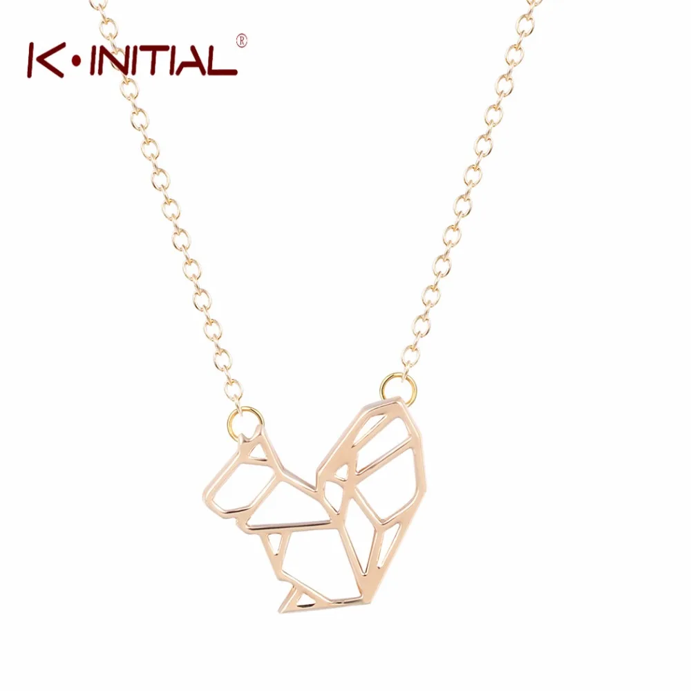 

Kinitial 1Pcs Squirrel Necklace Jewelry For Women 2019 Cute Squirrels Animal Pendants & Necklaces Boho Chic Jewelry Collier
