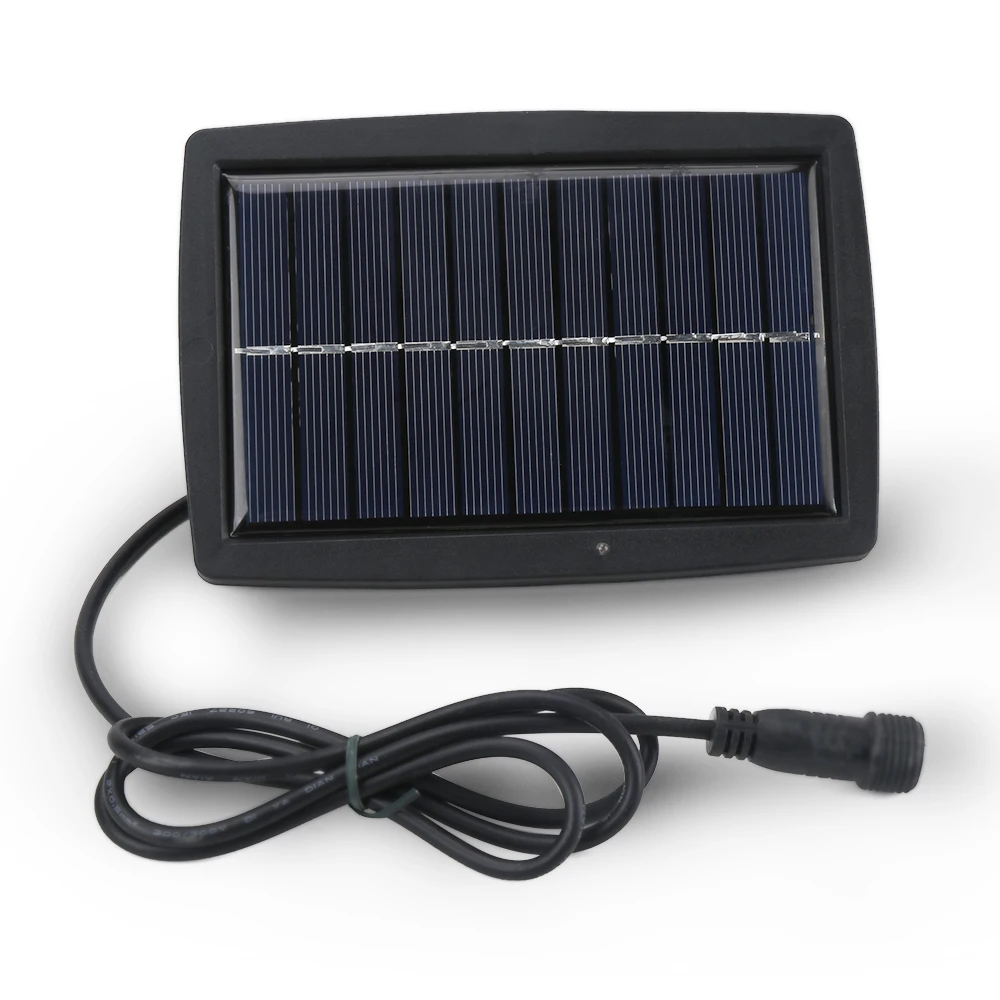 Водонепроницаемый светодиодный прожектор на солнечных батареях 10 Вт уличный