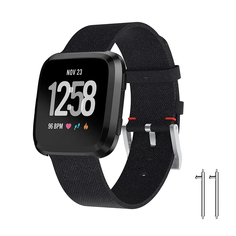 Новое поступление для Fitbit Versa наручный ремешок Смарт часы мягкий джинсовый часов