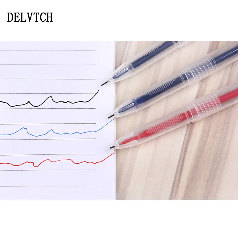 Гелевая ручка DELVTCH 0 5 мм 30 шт./лот сменный наконечник и 3 шт. гелевая для костюма