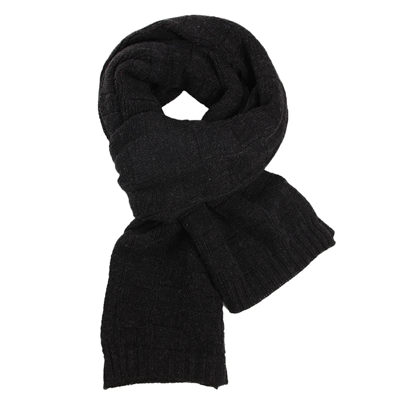 YUNCLOS 40 см * 180 Мужские Модные Дизайнерские шарфы мужской зимний клетчатый вязаный