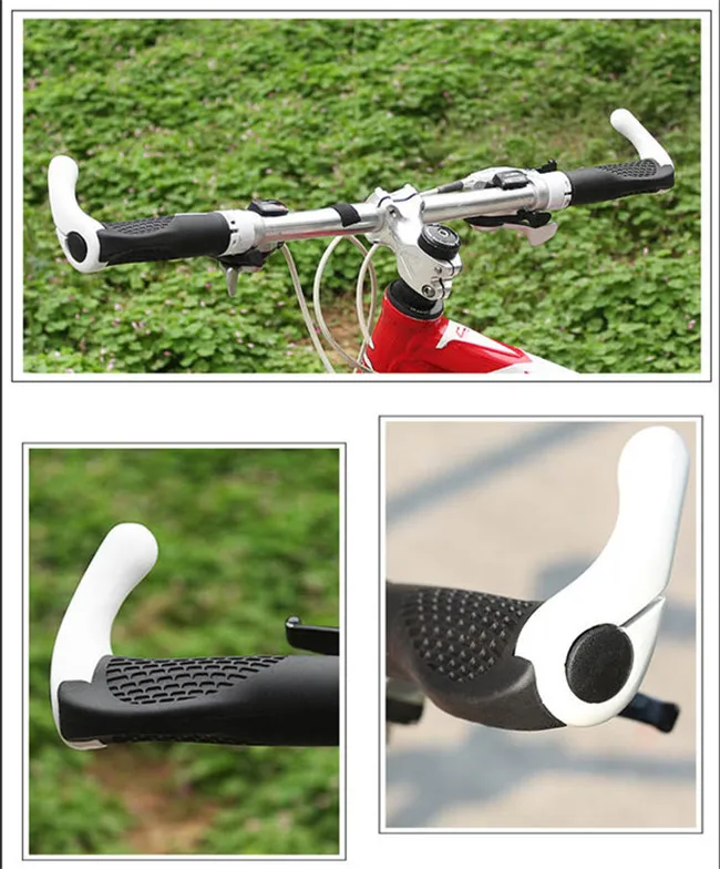 5pair/lot GRIPS-BULL Comfortable Ergonomic Mountain Handlebar Grips Black Bike Bicycle Riding Handle Bar | Спорт и развлечения