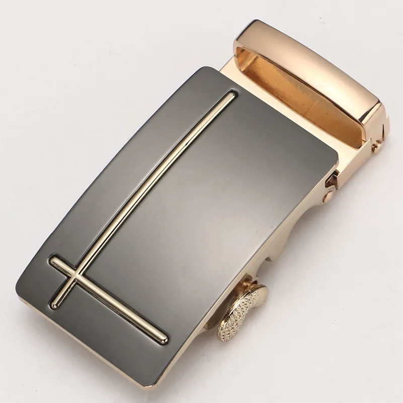 new Men's Belt Head Belt Buckle Leisure Belt Head Business Accessories Automatic Buckle Width 3.5CM luxury fashion belt y56-1