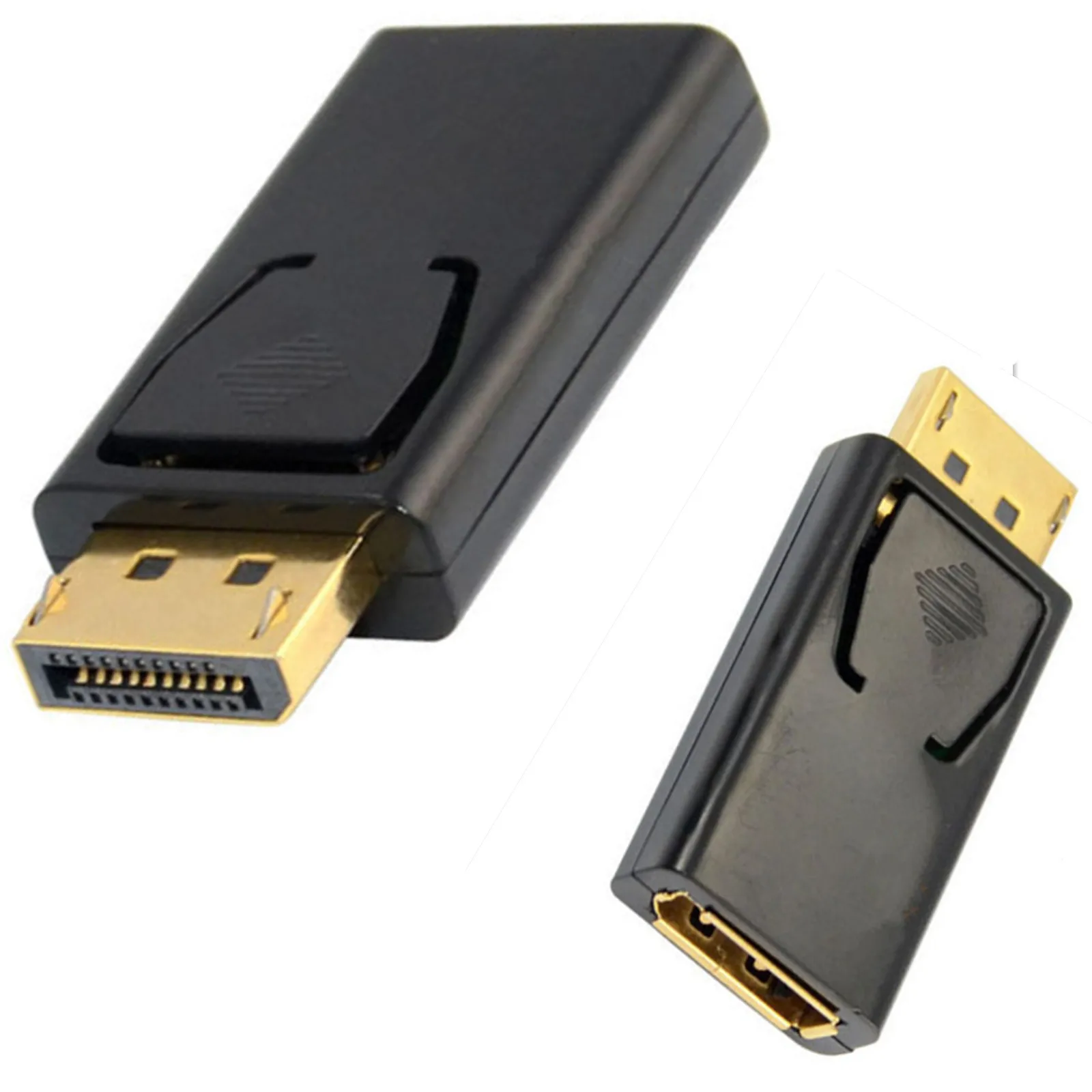 DP male to female adapter display extended gold plated | Обустройство дома