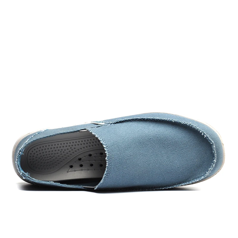 UPUPER/парусиновая обувь Мужские кроссовки Дышащие лоферы с ультра-светильник