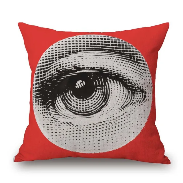 Серый Мода Высокое качество хлопок белье ретро Fornasetti книги по искусству мастер автомобиля декоративные пледы наволочки Подушка для дивана домашний декор - Цвет: Серый