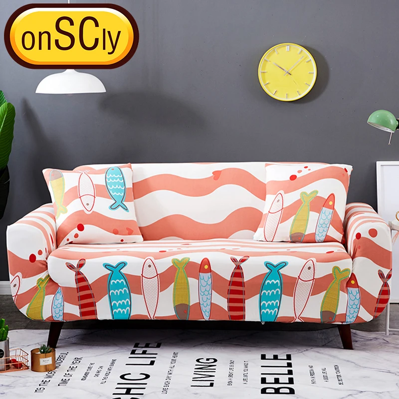 Поцелуй рыбок протектор чехол на диван Slipcover мебель диване Крышка для дивана