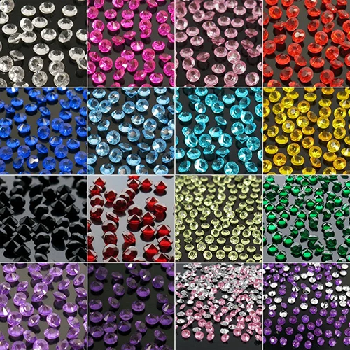 Новое поступление! 2000 шт. 4.5 мм Свадебные украшения Стразы Таблица Конфетти DIY