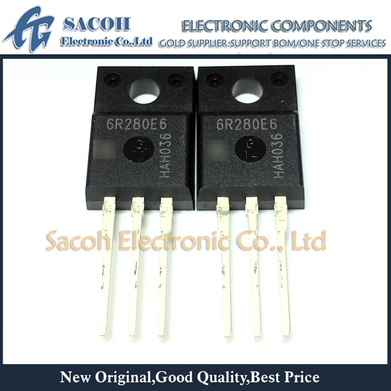 МОП-транзистор 10 шт./лот IPA60R280E6 6R280E6 или IPP60R280E6 60R280E6 6R280 TO-220F 13.8A 600 в | Электроника