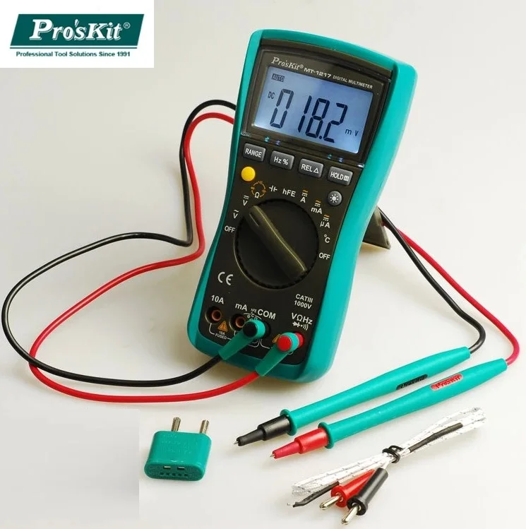 Pro 'skit MT-1217 Safety Standard Professional Ohm Test Meter DC AC Voltage Current Resistance Analog Multimeter MT-1217-C |