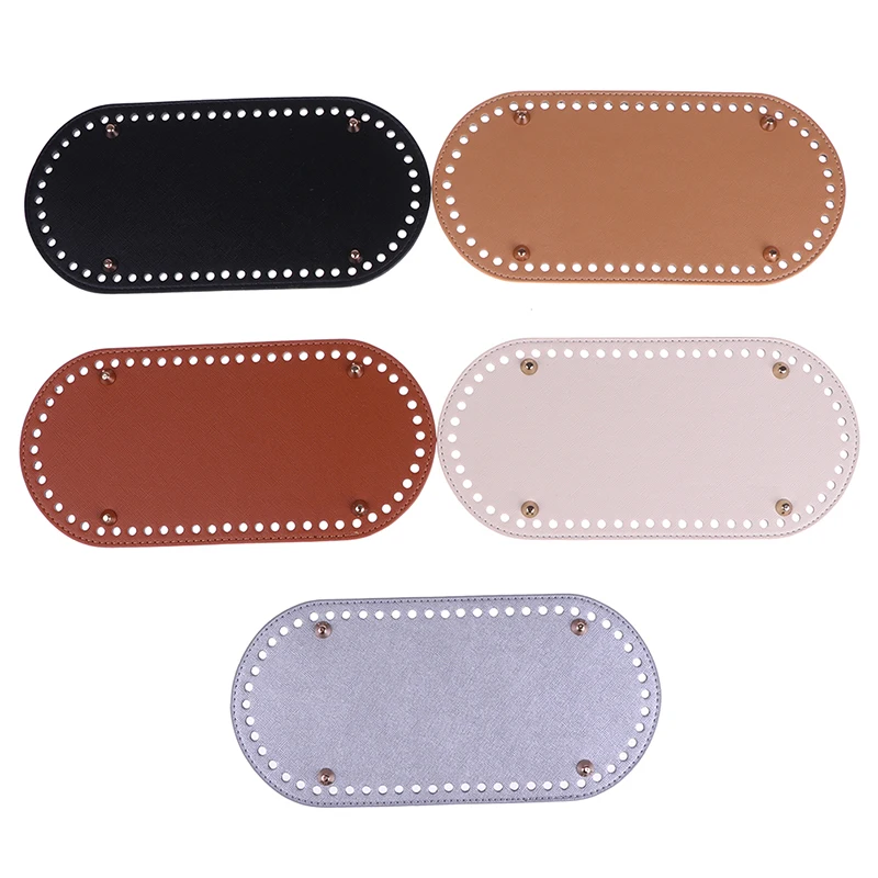 Новый 1 шт. Овальный длинный низ для вязальной Сумки из искусственной кожи 60