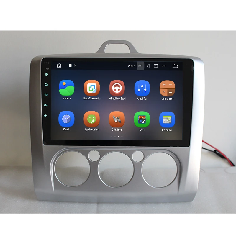 Автомобильный DVD плеер Lenvio 2G RAM Android 7 1 GPS навигация для Ford Focus 2 2006 2007 2008 2009 2010 2011