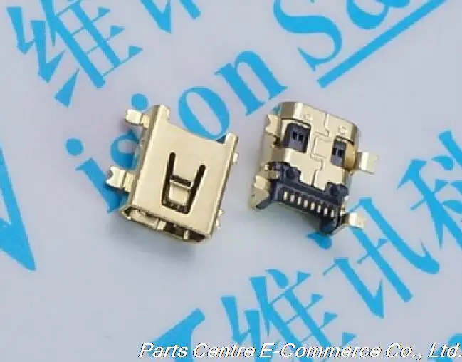 20 шт. микро 8pin usb разъем типа B для ремонта мобильных/планшетных ПК/DV/цифровых