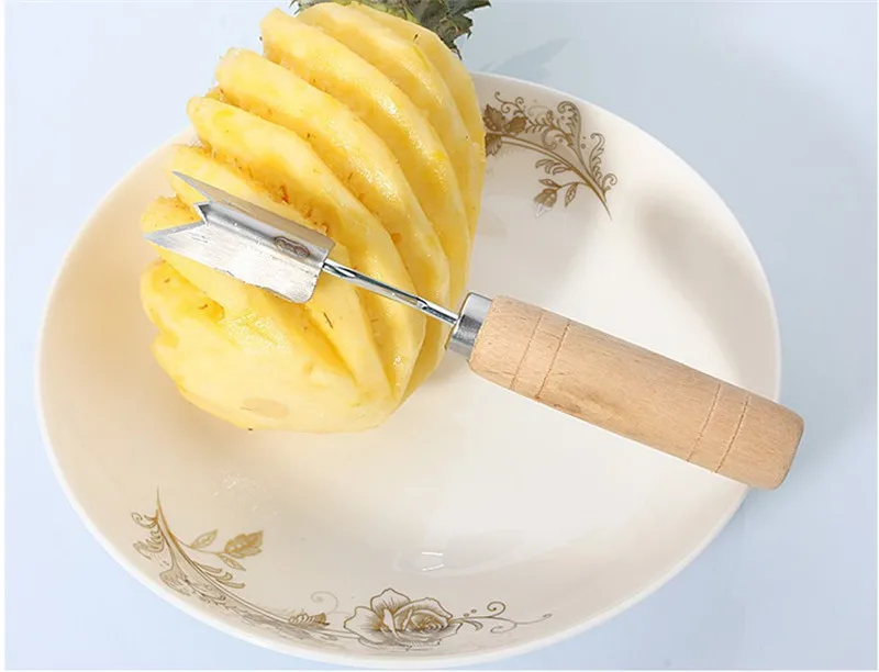 Кухонные принадлежности Фруктовый нож для чистки ананаса Corer Slicers резак легкий