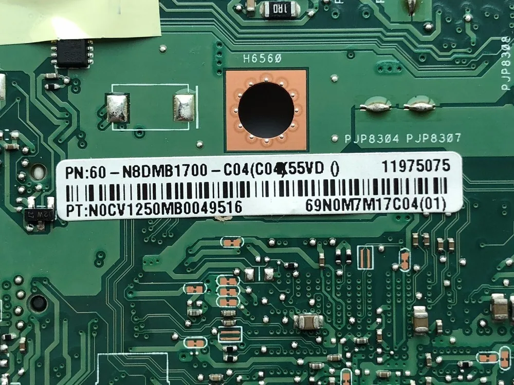 Материнская плата для ноутбука ASUS K55VD REV3.1 материнская HM76 PGA989 DDR3 GT610M 2 Гб 100%