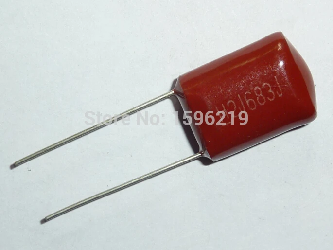 10cs Майларовый пленочный конденсатор 630V 2J683J 0 068 мкФ 68nF 2J683 5% полиэфирный |