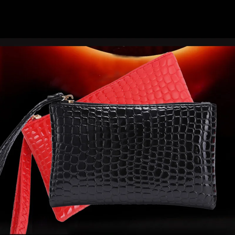 Модный женский кошелек чехол для iphone Samsung Android телефона из крокодиловой кожи на