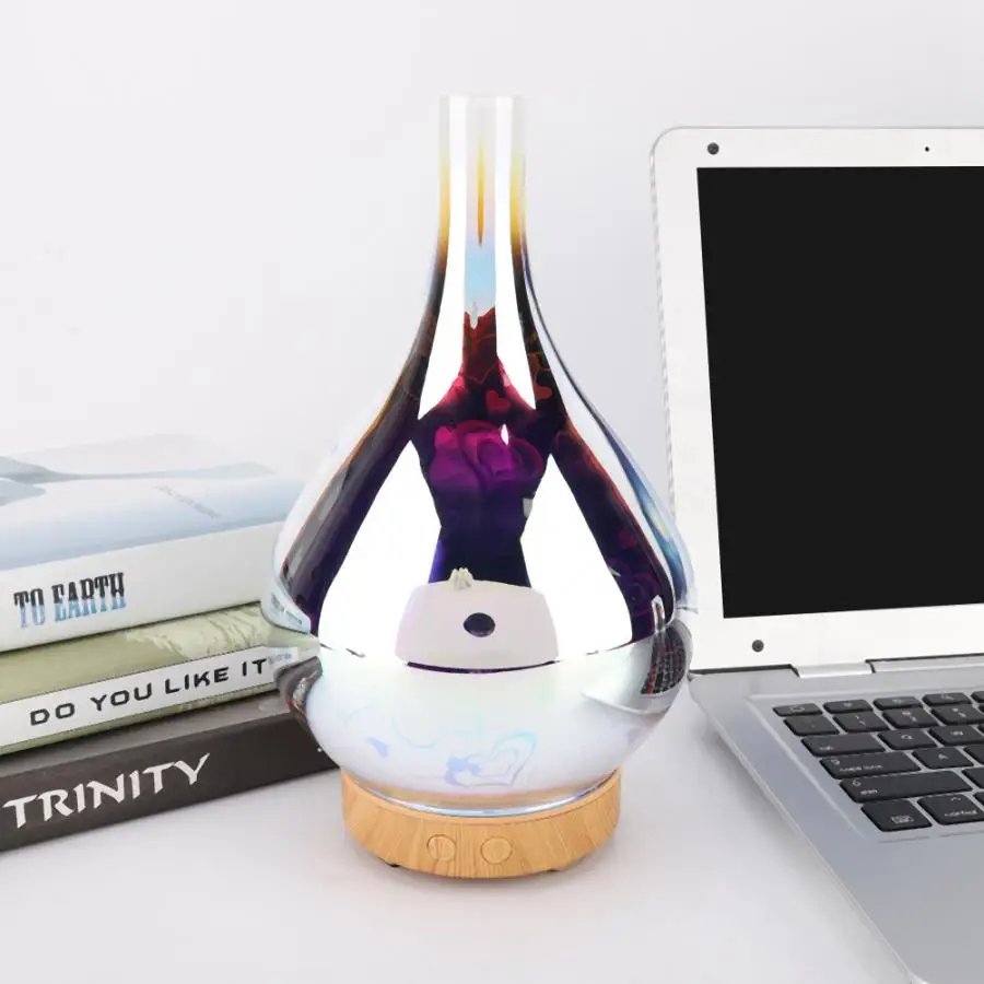 Ультразвуковой увлажнитель воздуха 3D Сердце светодиодный ночник эфирное масло