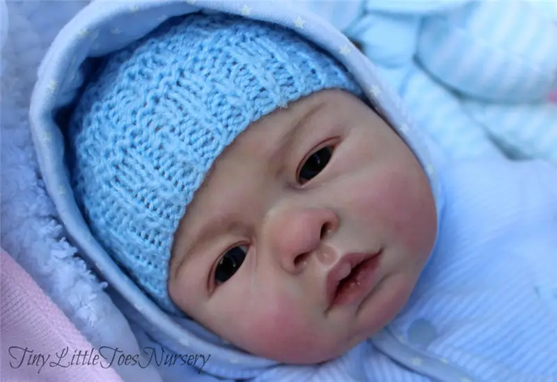NPK качество экспорта 20 дюймов полный силикон Reborn Baby Doll наборы Неокрашенные Пустые куклы наборы для DIY мальчик/девочка кукла наборы подарок на день рождения