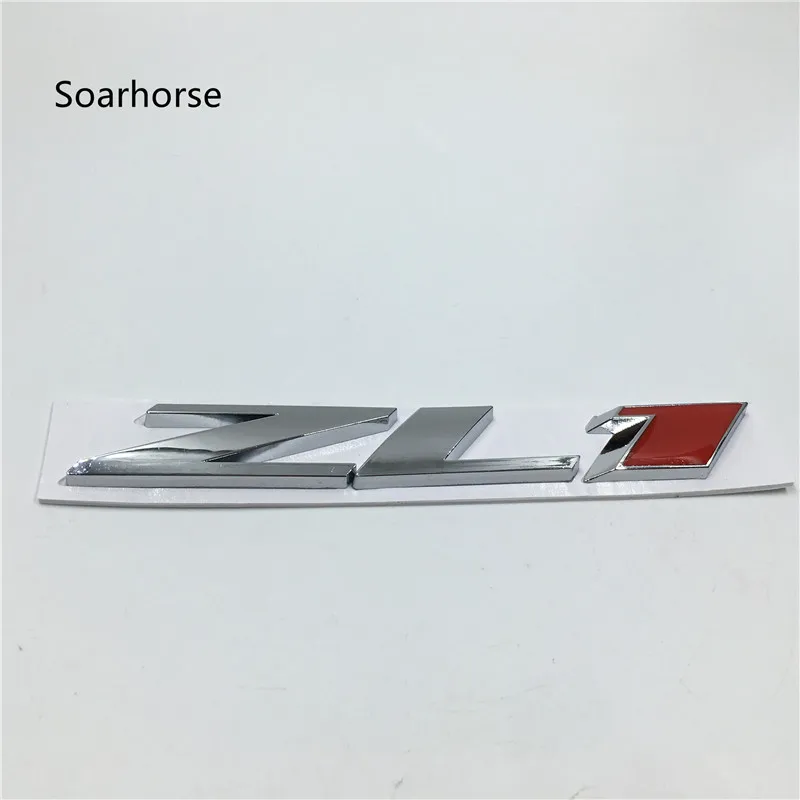 Металлическая Наклейка на заднюю багажник Soarhorse для Chevrolet CAMARO ZL1|logo nameplates|metal
