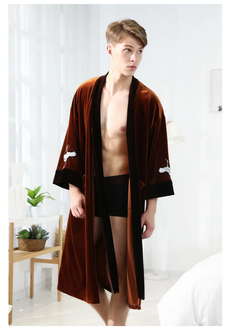 3XL размера плюс велюровый банный халат для влюбленных, купальный халат с красной короной, женский халат для подружки невесты, сексуальный халат
