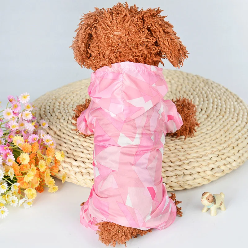 Летняя одежда для собак Солнцезащитная домашних маленьких и средних Комбинезоны