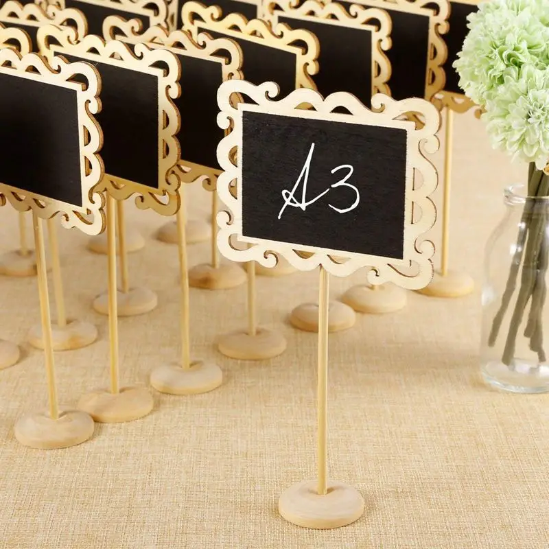 Мини доска для сообщений из 24 комплектов свадебной вечеринки|Классная доска| |