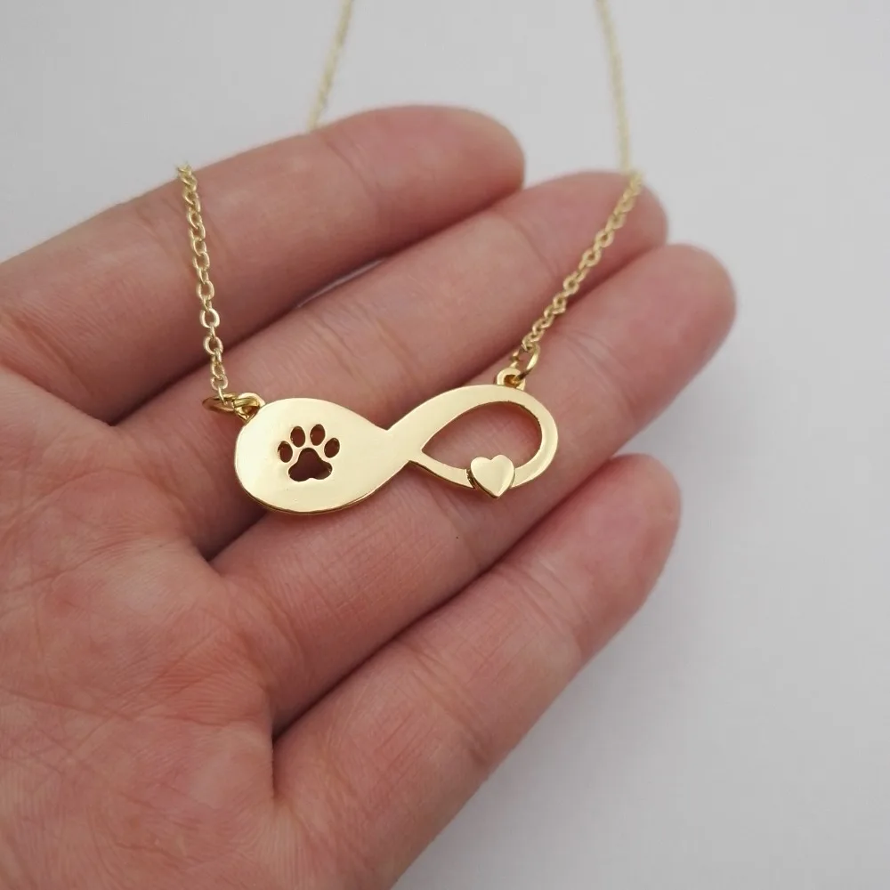 Ожерелье женское с принтом Собачья лапа 3 шт. | Украшения и аксессуары