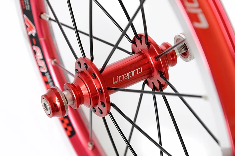 

New Arrival Litepro 9/13/17T External 3 Speed Folding Bike Wheelset 14 inch 3s Wheels BMX Wheels for BYA412