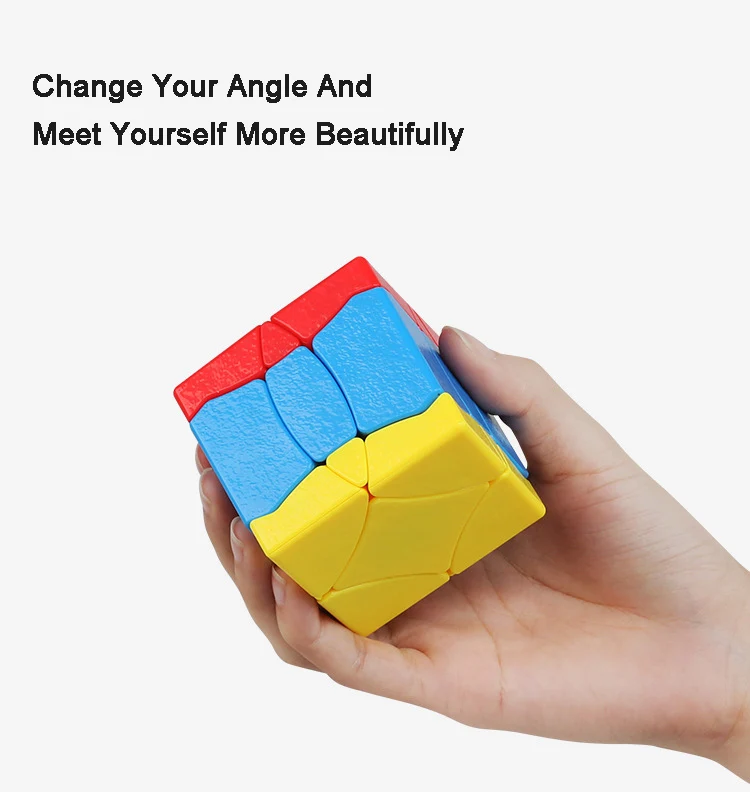 ShengShou 3x3 BaiNiaoChaoFeng Профессиональный волшебный куб головоломка Cubo Magico без наклеек обучающая игрушка Рождественский подарок для детей