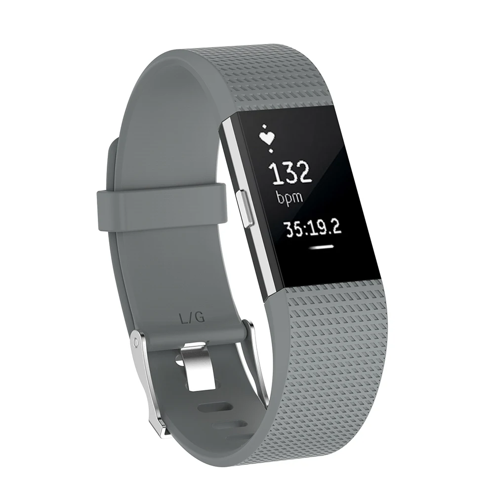 Силиконовый браслет для браслета Fitbit Charge 2 замена Смарт часы Браслет для Fitbit Charge2 ремешок для спортивных часов аксессуар