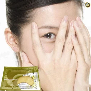 Золотые коллагеновые патчи для глаз, 2 шт., Корея, косметика для глаз