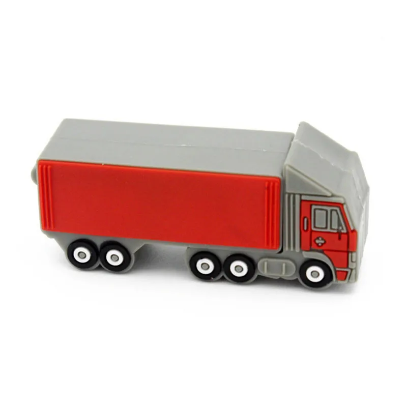 truck JASTER флеш-накопитель пожарная машина usb флеш-накопитель Автомобильная игрушка u диск 4 ГБ 8 ГБ 16 ГБ 32 ГБ флеш-карты памяти - Цвет: truck
