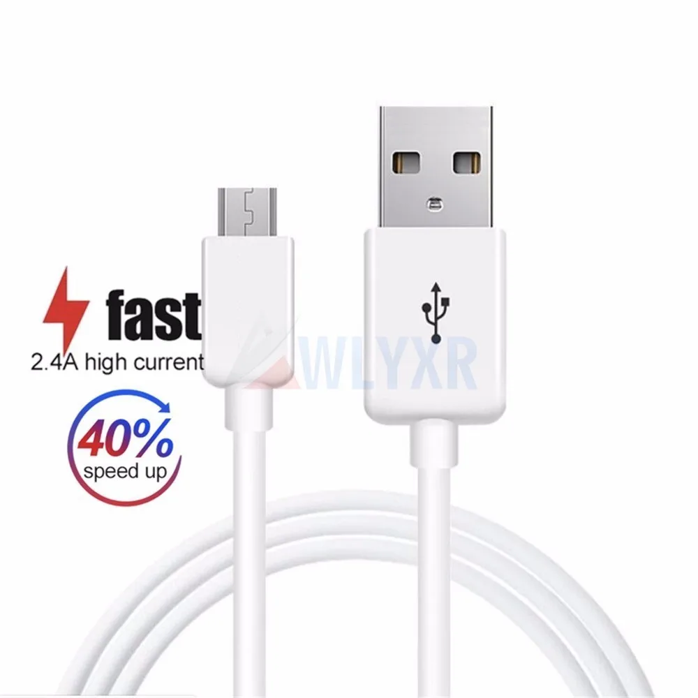 Кабель Micro USB для быстрой зарядки и передачи данных 2 4 А 1 м 5 м|Кабели мобильных